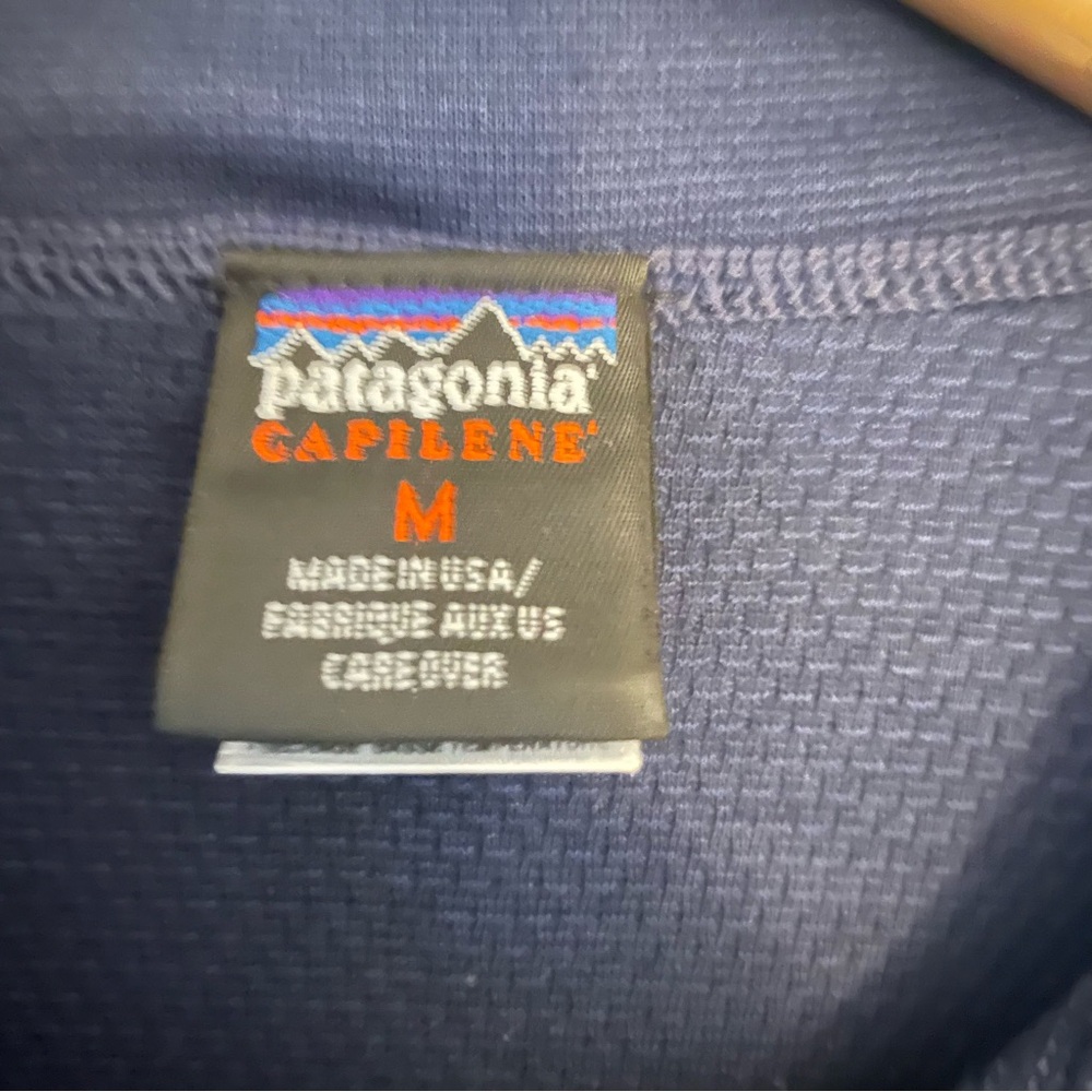Patagonia Capilene Pullover Vintage 1/4 Zip Base Layer - Picture 3 of 10